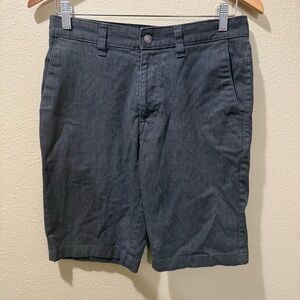 Men’s Size 29 Volcom True To This Charcoal Dark Grey Chino Skater Shorts
